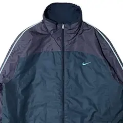 NIKE 00s シェルジャケット　中綿ジャケット　好配色　グッドカラー