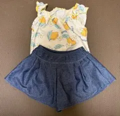 花柄セパレート水着 サイズ110