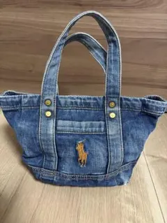 Polo Ralph Lauren デニム ハンドバッグのサムネイル