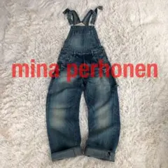 mina perhonen オーバーオールサロペット mina perhonenのサロペット/オーバーオールを使ったレディース人気