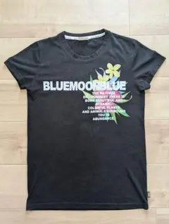 平成ギャル　Y2K　BLUE MOON BLUE　Tシャツ　トロピカル　usedのサムネイル