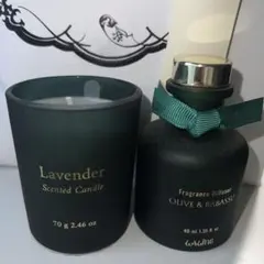 라린 올리브 & 바바수 프래그런스 디퓨저 캔들