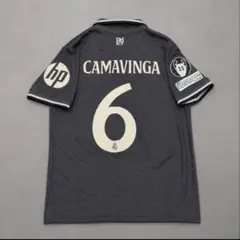 【希少品】レアル 24-25 オーセンティック サード #6 カマヴィンガ カマヴィンガ 2024-25 Real Madrid オーセンティック - メルカリ