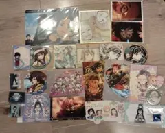鬼滅の刃 まとめ売り ブロマイド ポストカード 缶バッジ アクリルスタンド