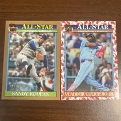 Topps All-Star Sandy Koufax V.Guerrero