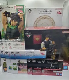 一番くじ ジョジョの奇妙な冒険 ジョセフジョースター フィギュア 下位賞セット
