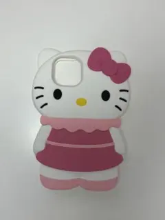 ハローキティ iPhone13用シリコンケース