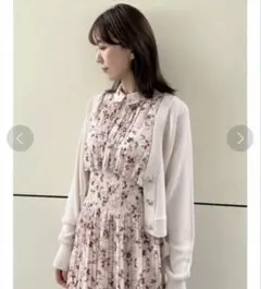 SNIDEL Sustainable ドルマンスリーブカーディガン　アイボリー