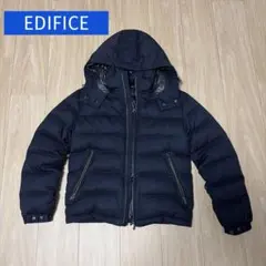 EDIFICE ネイビーダウンジャケット※クリーニング済