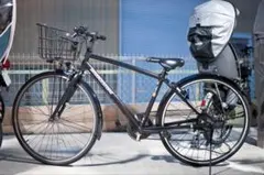 ブリヂストン シュライン 子供用 自転車 26インチ 7段 カギ ライト