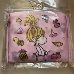 水森亜土　エコバッグ　ピンク