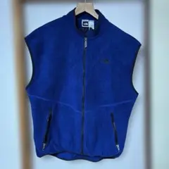 THE NORTH FACE XL フリース ベスト 青のサムネイル