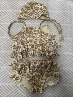 【お値下げ中】Konges Slojd フリル水着 3-4Y