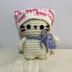 ねこのあみぐるみ