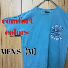 TN178【US輸入】comfort colors　Tシャツ【メンズM】ブルー系