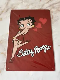 ブリキ看板 BETTYBOO ベティちゃん インテリア雑貨 アメリカン雑貨