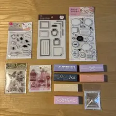 クリアスタンプまとめ売り11個