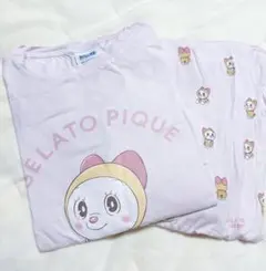 【新品】ジェラートピケ ドラえもん ドラミTシャツ＆ロングパンツ セットアップ