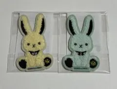 刀剣乱舞 ラビコレ 刺繍ワッペンシール　髭切 膝丸 源氏兄弟