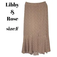 リビーアンドローズ　Libby & Rose スカート　ロング　花柄　おしゃれのサムネイル