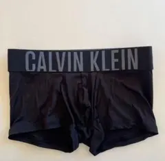 カルバンクライン　ローライズボクサー　M(S) 黒　ナイロンストレッチ　男性下着