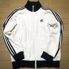 adidas アディダス ワッフル トラックジャケット ホワイト Lのサムネイル