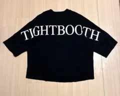 tightbooth BIG LOGO 7 SLEEVE T-SHIRT