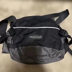 90's mont-bell モンベルボディバッグ2wayショルダーバッグ　希少