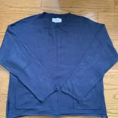 ZARA KIDS ガールズ　ベーシックニット　ネイビー　140cm