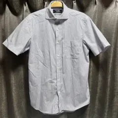 Maker's Shirt 鎌倉 半袖シャツ ストライプ Easy Careのサムネイル