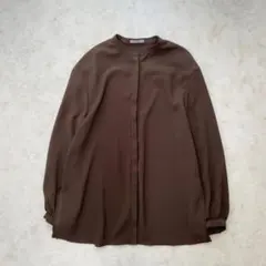 2026年最新】Theory luxe カラー：ブラウン系 レディース 長袖 シャツ 