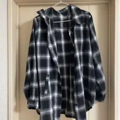 SHEIN CURVE チェック柄 長袖シャツ 1XLのサムネイル