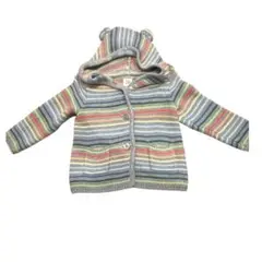 GAP ベビー ニットカーディガン フード付き 6〜12ヶ月 男女兼用