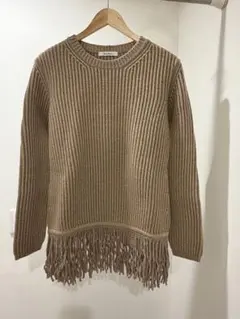 Max Mara フリンジニット