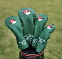 大人気値下げ新品4点セット】MalbonGolfマルボンゴルフクラブカバー