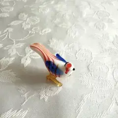 ミニチュアガラス細工　鳥