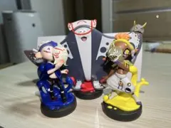 スプラトゥーンamiibo マンタロー・ウツホ・フウカ すりみ連合セット