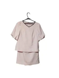 COUP DE CHANCE 半袖セットアップ ベージュ　サイズ40