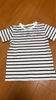 ベルメゾン　ストライプ柄Tシャツ サイズ120