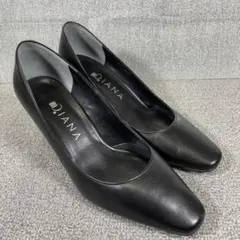 DIANA 22.5㎝ プレーンパンプス 黒
