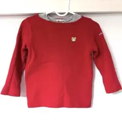 ホットビスケッツ 長袖カットソー 90