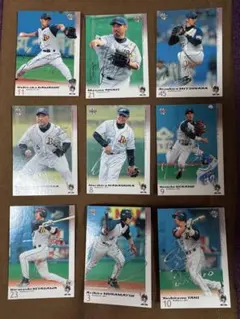 【BBM2006プロ野球カード】1stバージョン オリックス銀箔サイン入りセット