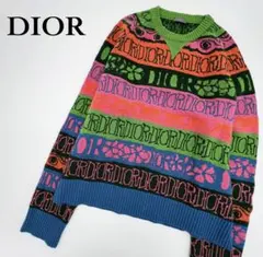 極美品 DIOR×Shawn Stussy セーター 20AW マルチカラーのサムネイル
