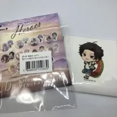 にじさんじ 海の家 くじ 缶バッジ＆ステッカー 佐伯イッテツ