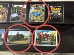 フリューくじ　バックトゥザフューチャー G賞　アートポスター　3枚セット