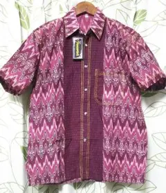 半袖シャツ　未使用　XLサイズ　インドネシア製　batik