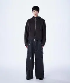 jentlouis ダブルジップパーカー激レア‼️希少品‼️即完品‼️ jentlouis ダブルジップパーカー激レア‼️希少品‼️即完品