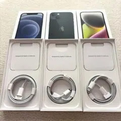 Apple iPhone ライトニングケーブル 充電器 純正 正規品3本セット