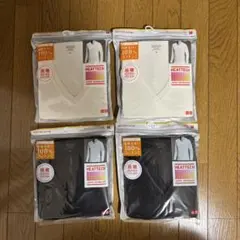 HEATTECH 極暖　Vネックシャツ Mサイズ 2色セット