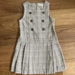 kp KIDS STUFF チェックワンピース　日本製　120